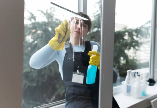 Nettoyage de vitres intérieures et extérieures à Croze
